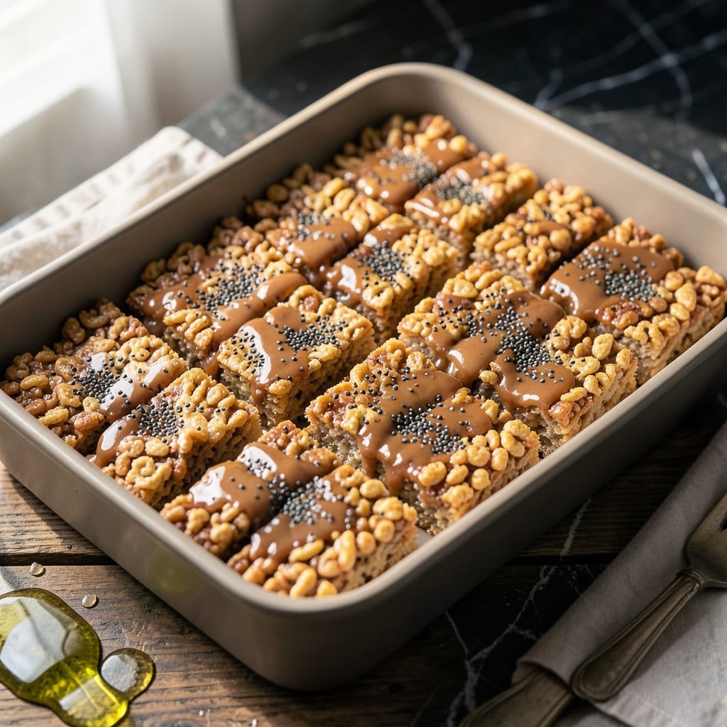 Healthy Rice Crispy Bars Recipe: No-Bake Sweetness with Nutty Crunch Healthy Rice Crispy Bars Recipe: No-Bake Sweetness with Nutty Crunch