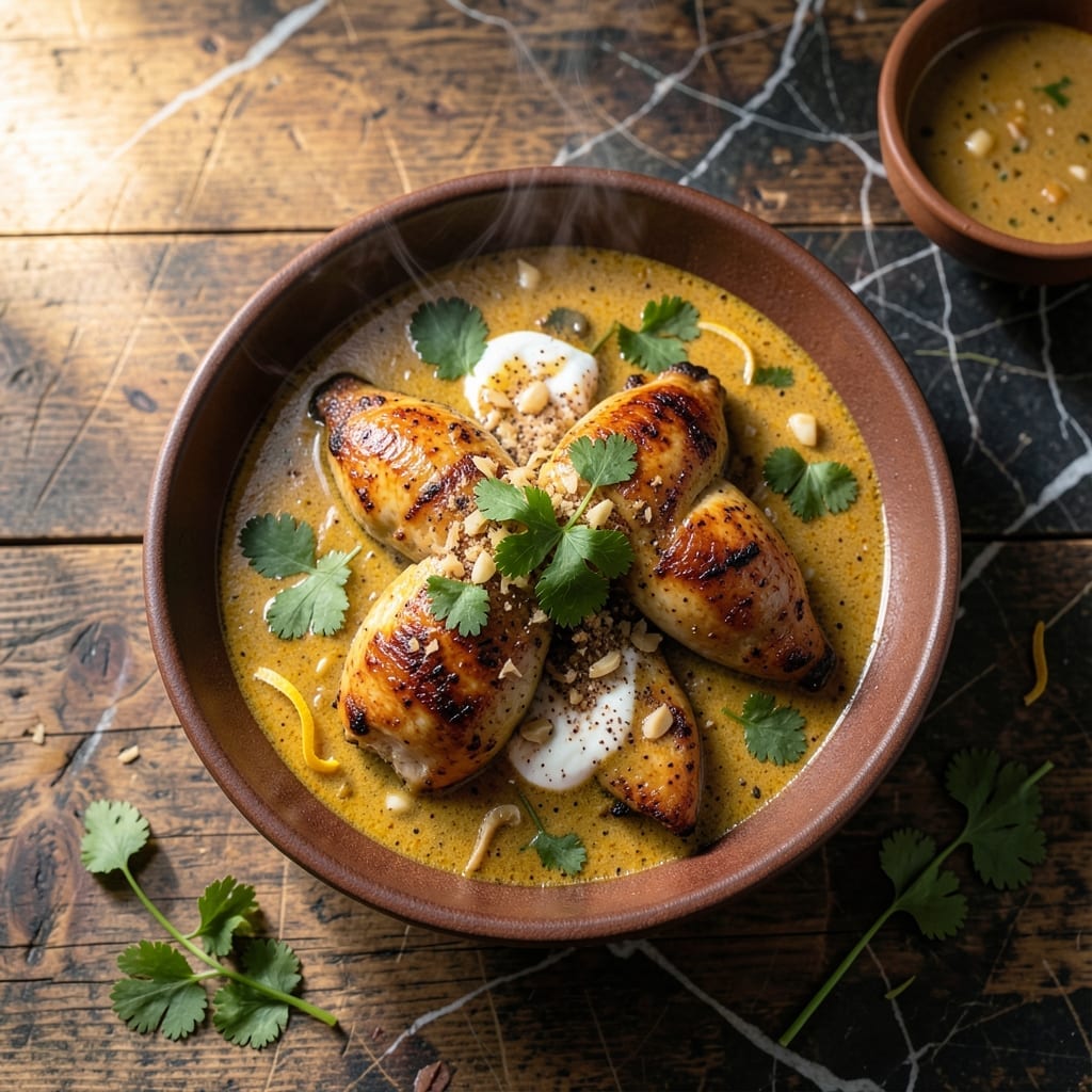 Marinated Chicken Curry Recipe: Fragrant Spices in a Rich Coconut Base Marinated Chicken Curry Recipe: Fragrant Spices in a Rich Coconut Base