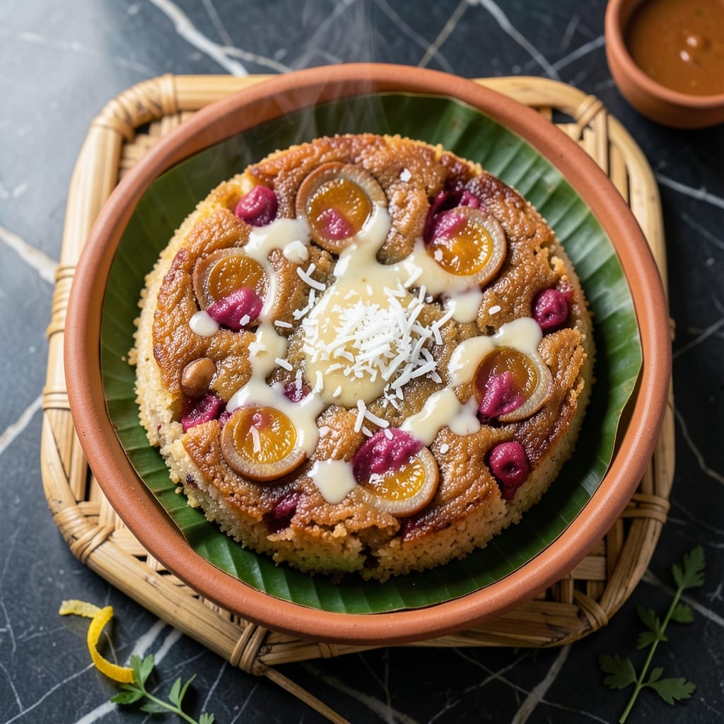 Bibingka Rice Cake Recipe: Coconut-Infused Holiday Tradition Bibingka Rice Cake Recipe: Coconut-Infused Holiday Tradition
