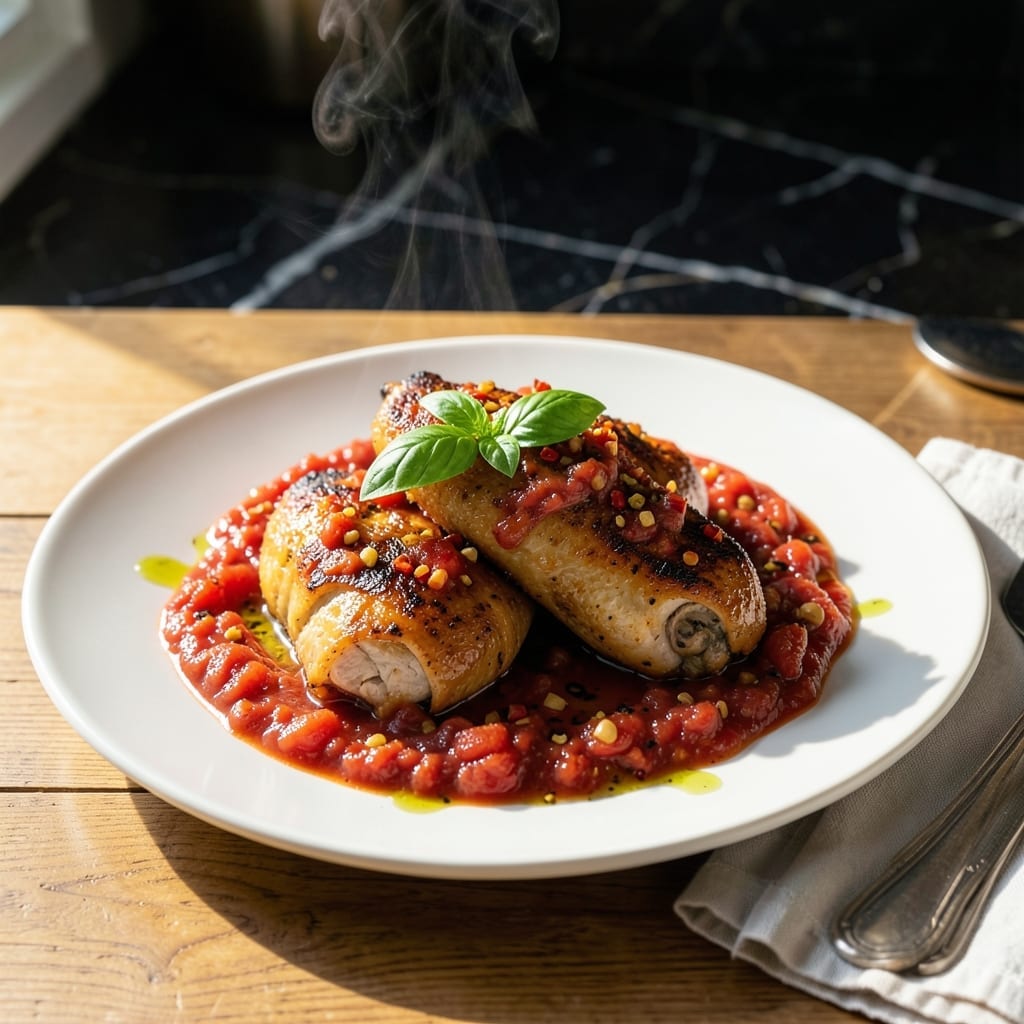 Chicken Arrabiata Recipe: Spicy Tomato Sauce With Tender Chicken Chicken Arrabiata Recipe: Spicy Tomato Sauce With Tender Chicken