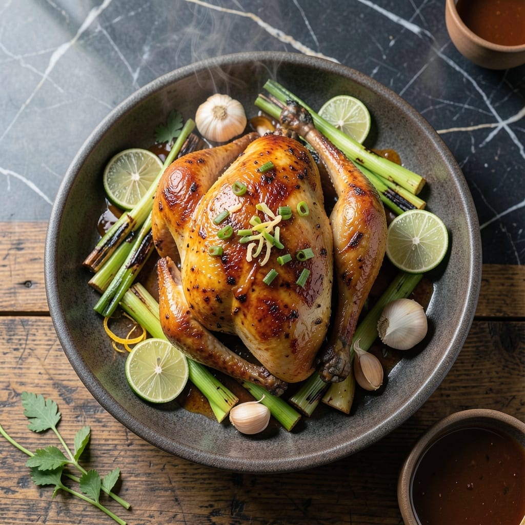 Lemongrass Roast Chicken Recipe: Fragrant Citrus-Infused Crispiness Lemongrass Roast Chicken Recipe: Fragrant Citrus-Infused Crispiness