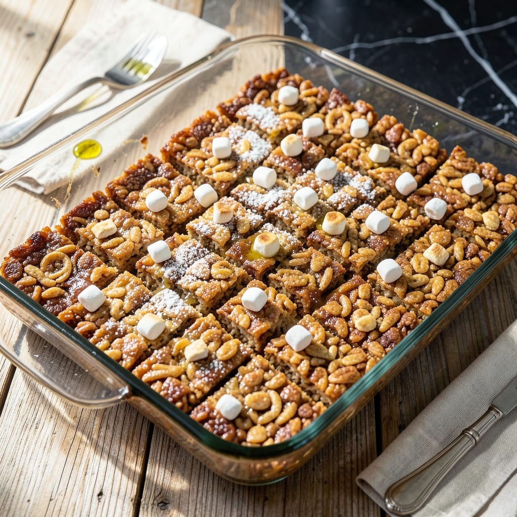 Homemade Rice Crispy Treats Recipe: Gooey Marshmallow Goodness in Minutes