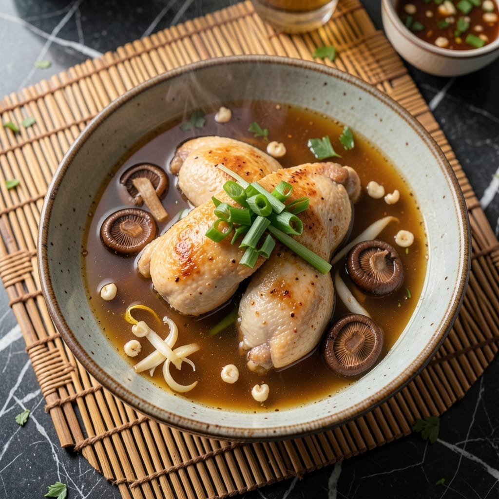 Chinese Rice Wine Chicken Soup Recipe: Aromatic Broth With Silky Chicken Chinese Rice Wine Chicken Soup Recipe: Aromatic Broth With Silky Chicken