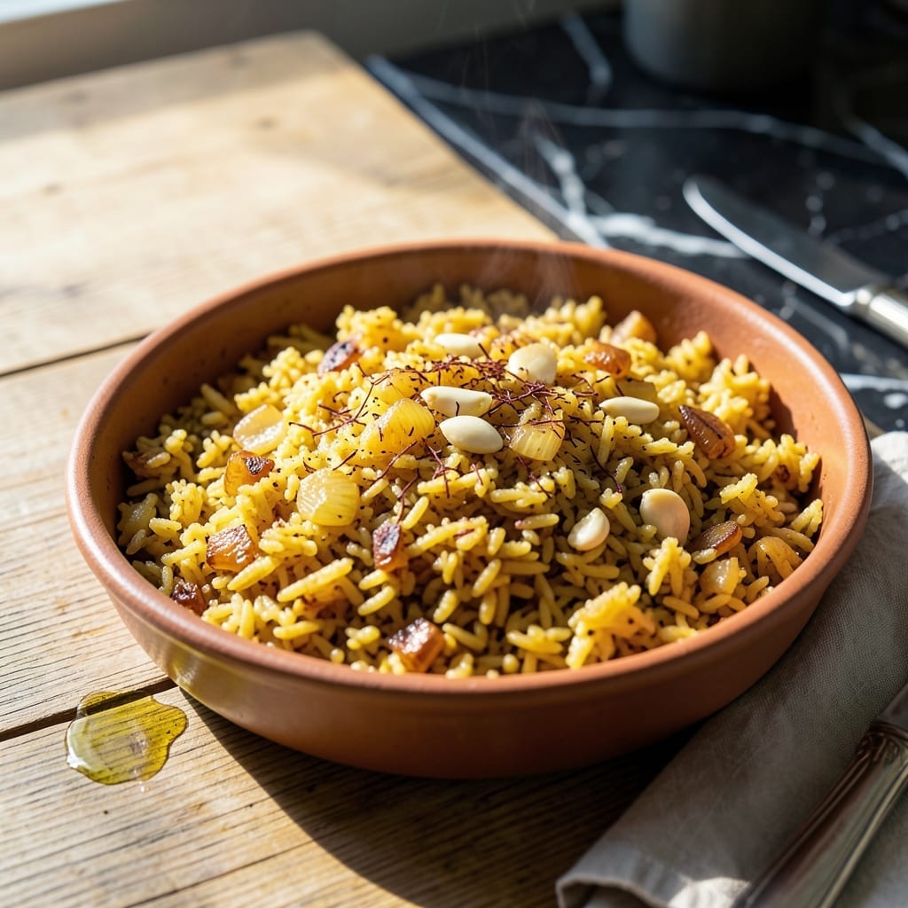 Fast Spanish Rice Recipe: Saffron-Infused One-Pot Meal