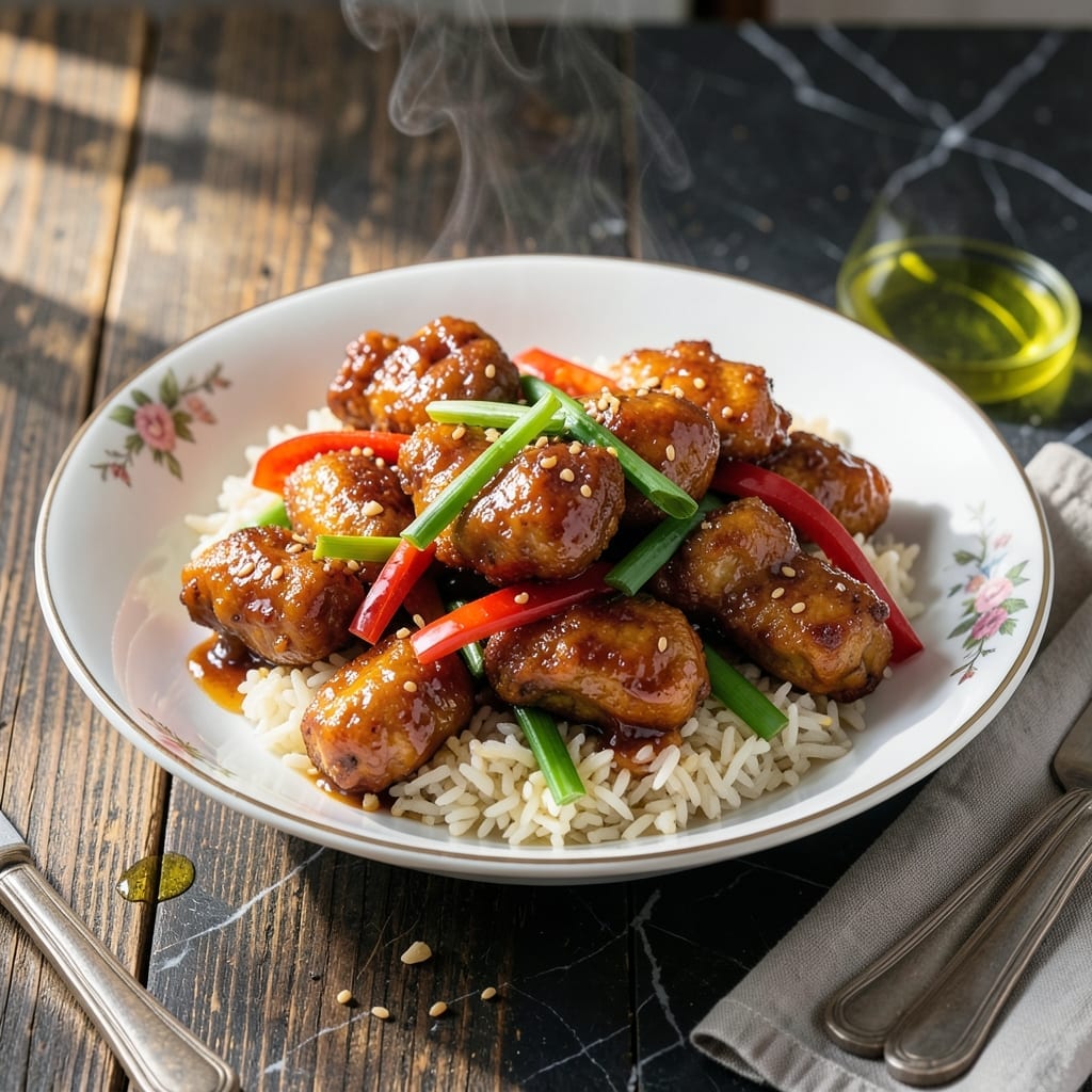 General Tso's Chicken Recipe: Sweet Spicy Wok-Fried Crispiness General Tso's Chicken Recipe: Sweet Spicy Wok-Fried Crispiness