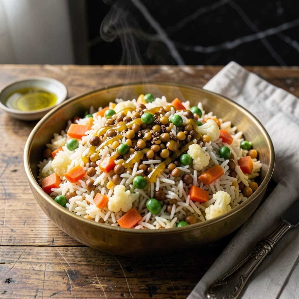 Kadamba Rice Recipe: Fragrant South Indian Feast in One Pot Kadamba Rice Recipe: Fragrant South Indian Feast in One Pot