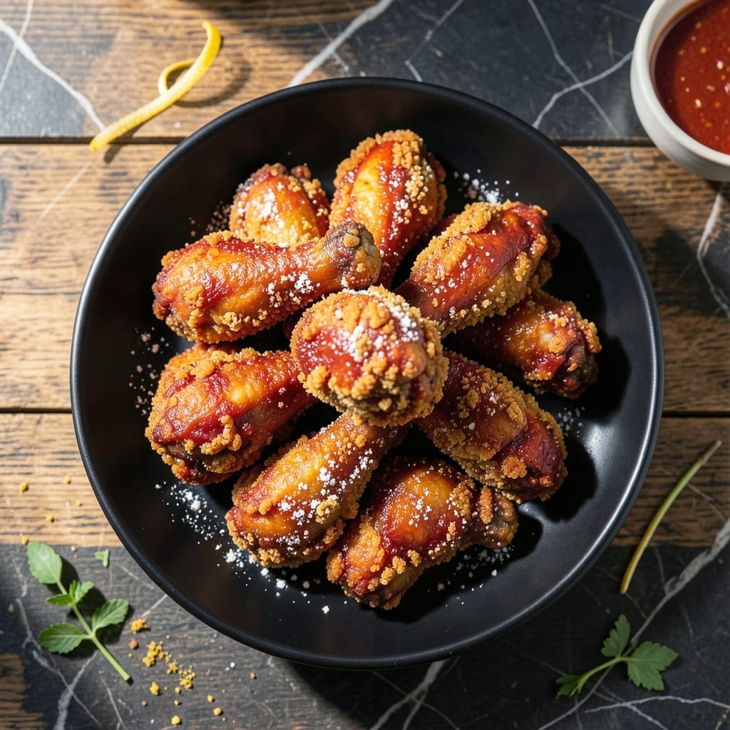 Red Fried Chicken Recipe: Spicy Crispy Coating With Golden Crunch