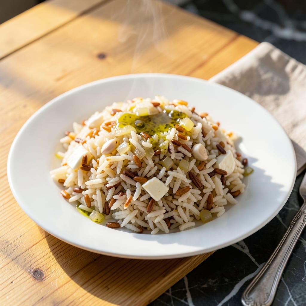 Greek Restaurant Rice Recipe: Lemon-Infused Pilaf with Herbs Greek Restaurant Rice Recipe: Lemon-Infused Pilaf with Herbs