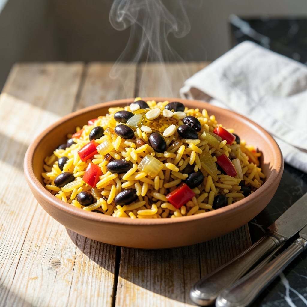 Goya Yellow Rice and Beans Recipe: Latin-Inspired One-Pot Meal Goya Yellow Rice and Beans Recipe: Latin-Inspired One-Pot Meal