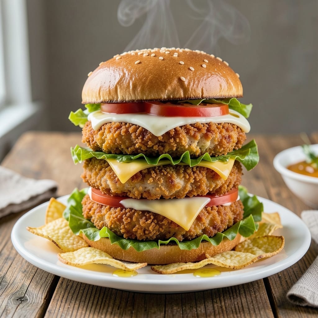 Breaded Chicken Sandwich Recipe: Crunchy Coating With Herb-Infused Juiciness