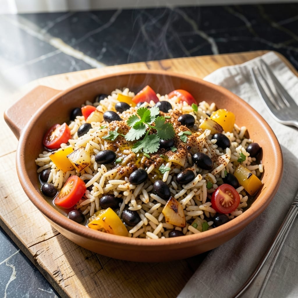 Healthy Spanish Rice and Beans Recipe: Smoky Paprika-Infused One-Pot Meal Healthy Spanish Rice and Beans Recipe: Smoky Paprika-Infused One-Pot Meal