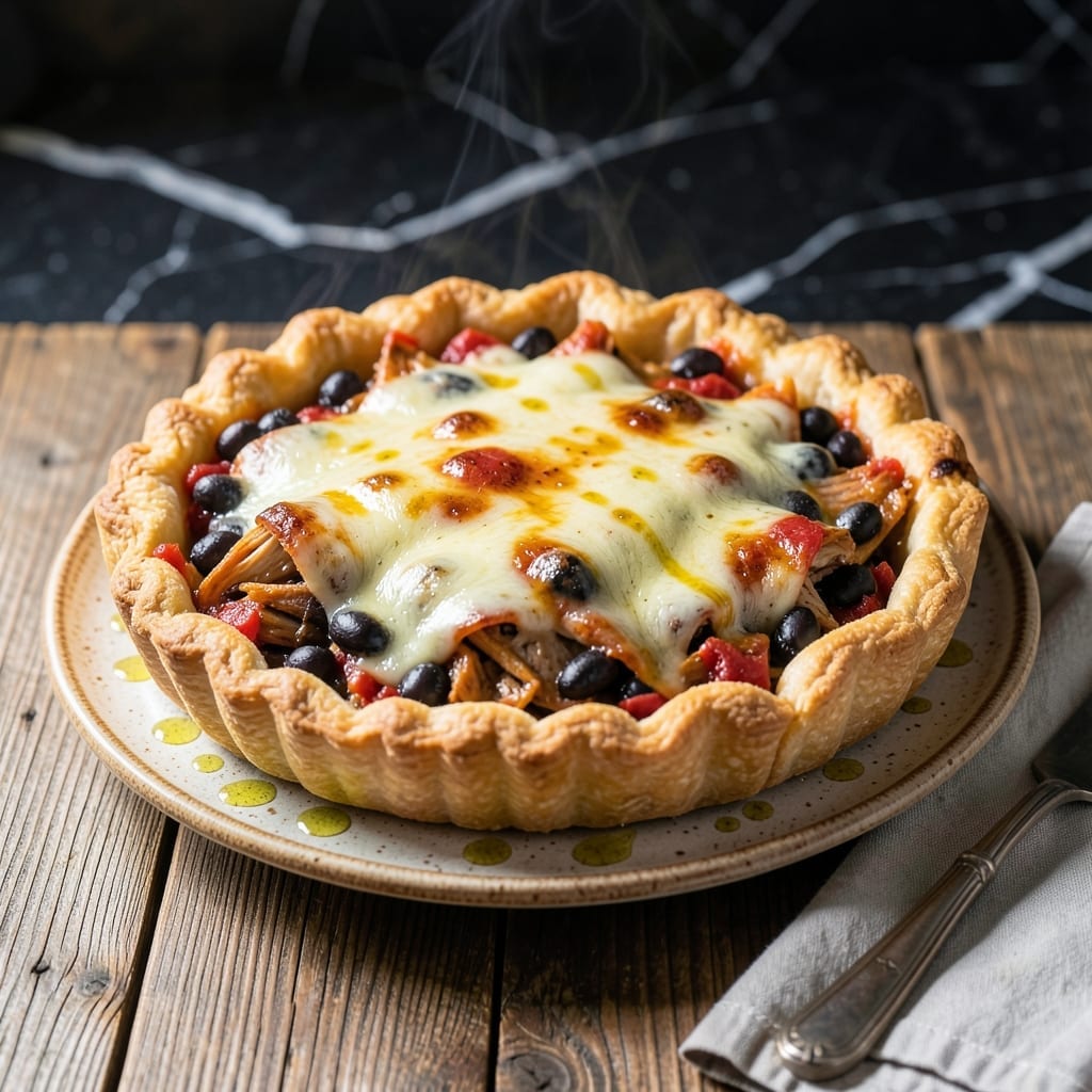Chicken Ranchero Pie Recipe: Zesty Layers of Southwestern Flavor Chicken Ranchero Pie Recipe: Zesty Layers of Southwestern Flavor