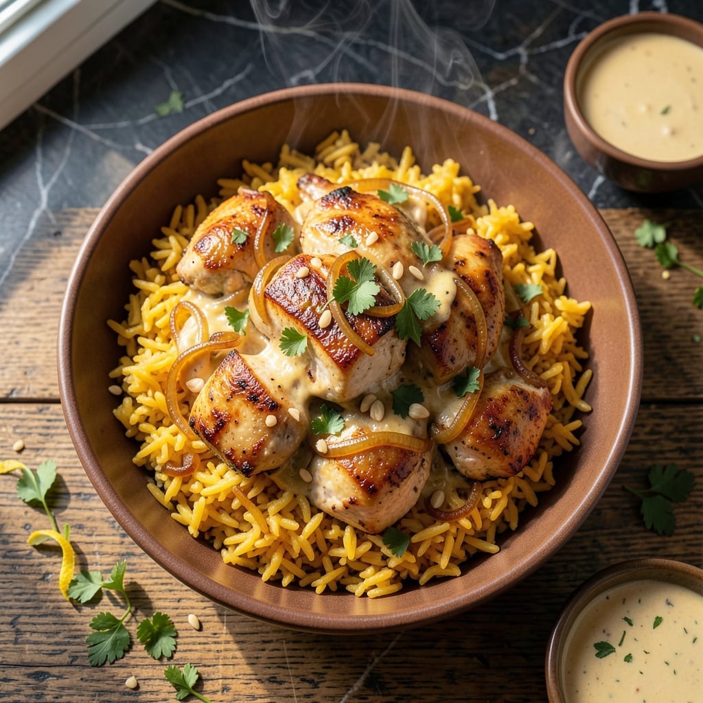 Chicken and Yellow Rice Recipe With Cream of Chicken Soup: One-Pot Creamy Comfort
