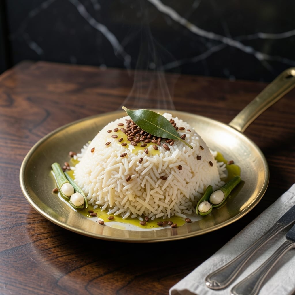 Jeera Rice Recipe Restaurant Style: Cumin-Infused Basmati With Golden Aroma Jeera Rice Recipe Restaurant Style: Cumin-Infused Basmati With Golden Aroma