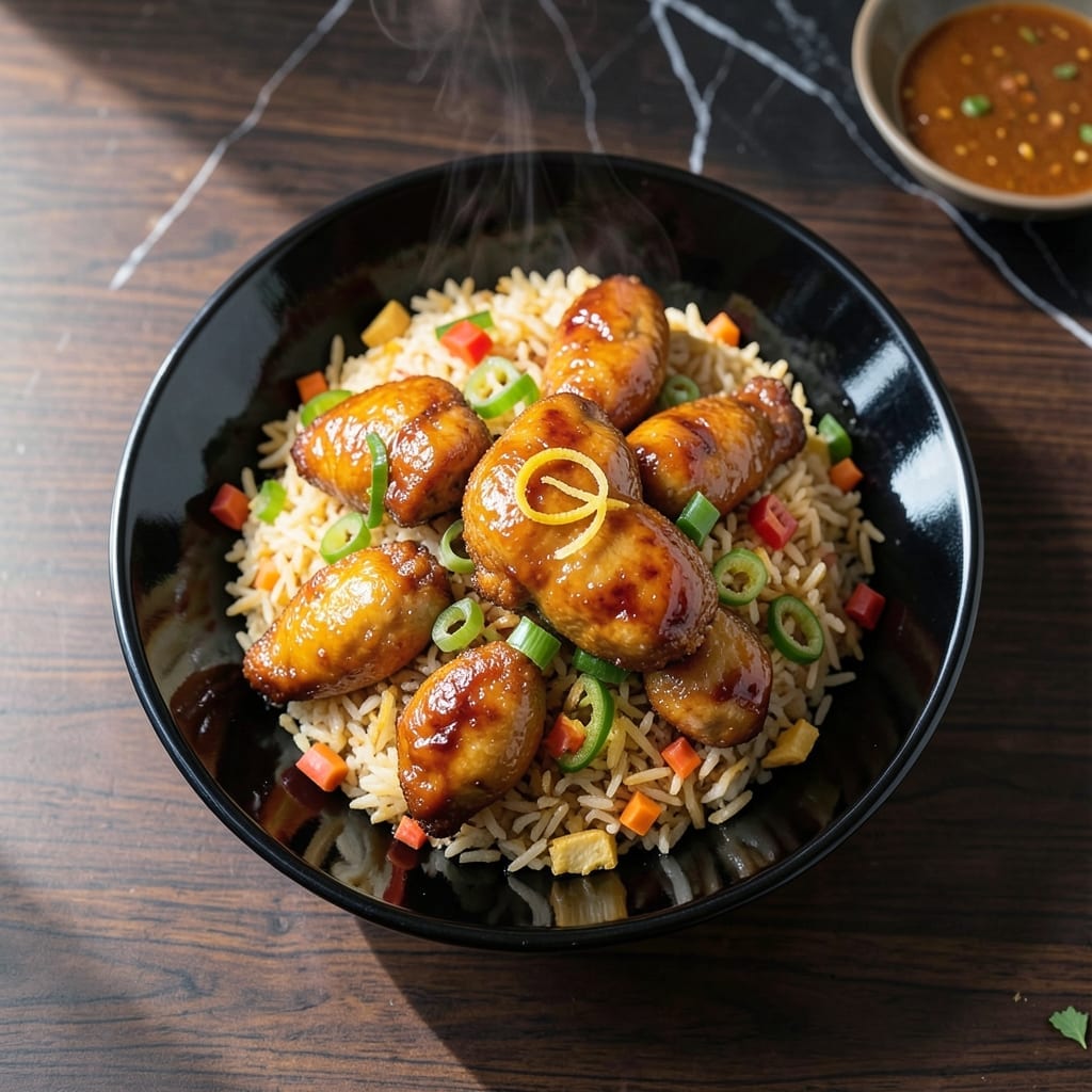 Chicken Manchurian and Fried Rice Recipe: Wok-Tossed Indo-Chinese Feast