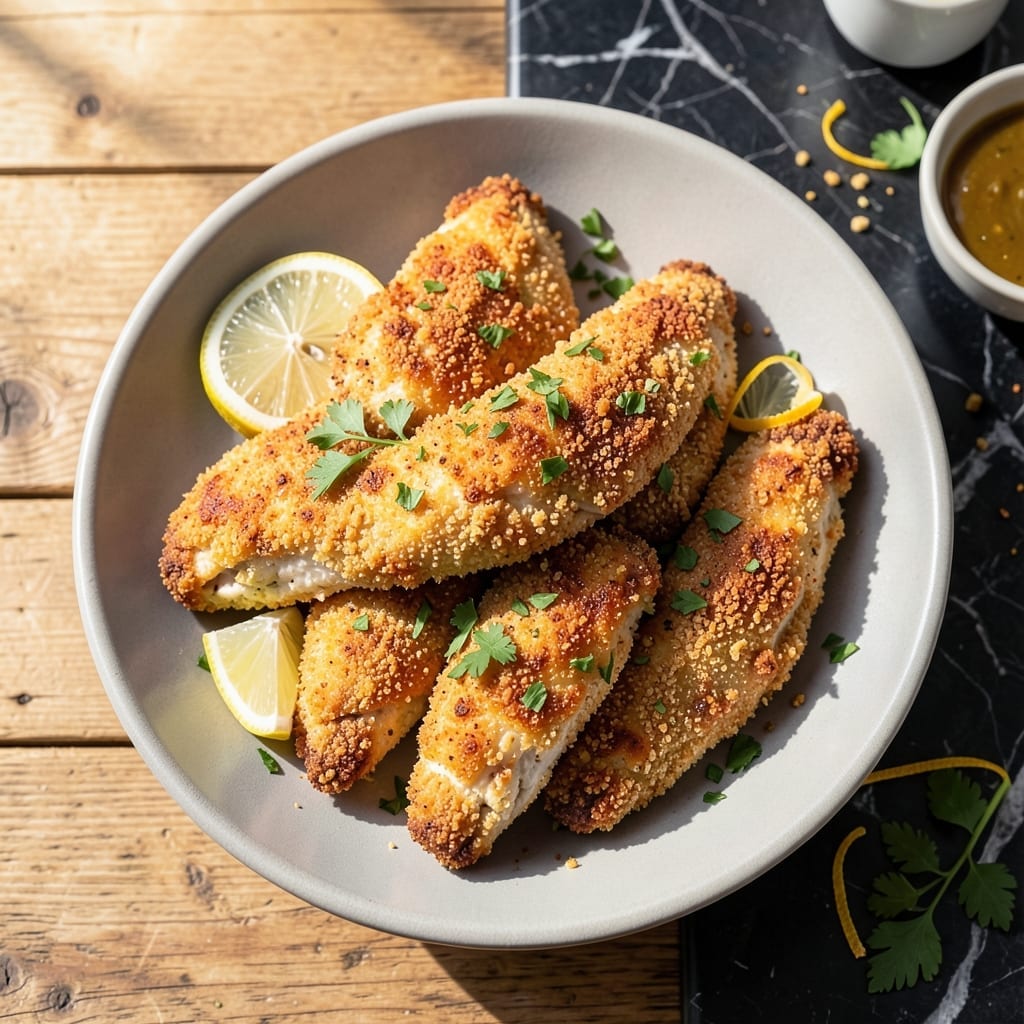 Healthy Chicken Tenders Recipe: Baked Crispy Without the Guilt Healthy Chicken Tenders Recipe: Baked Crispy Without the Guilt