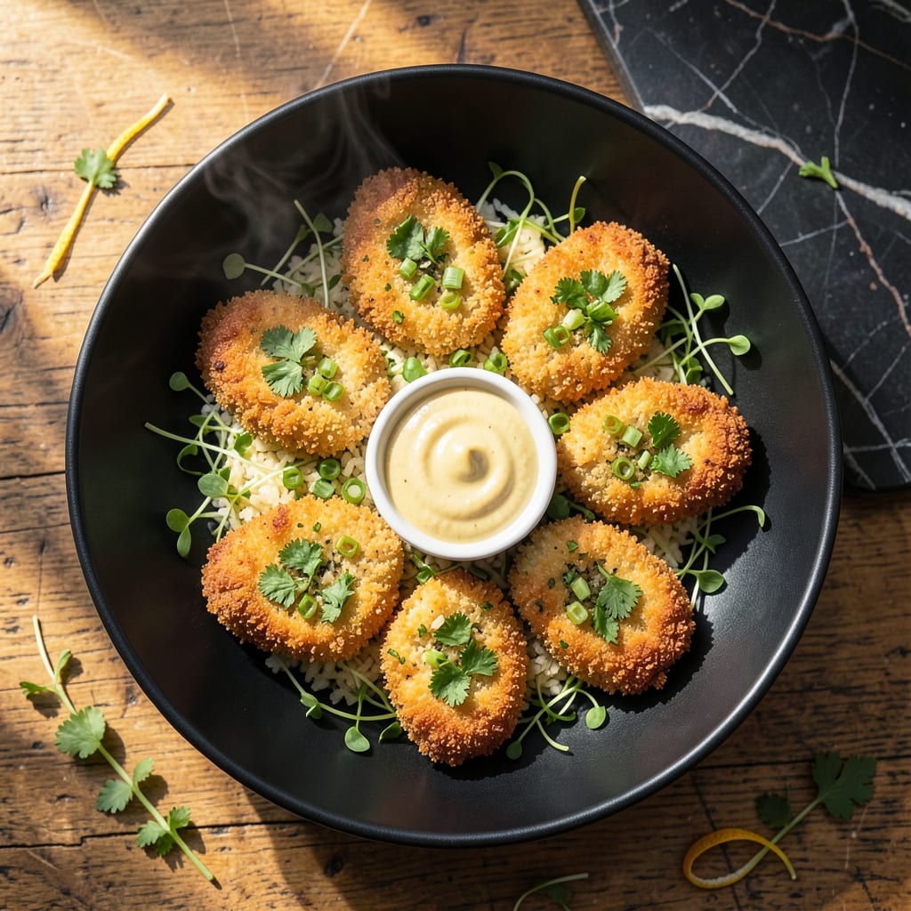 Rice Cutlet Recipe: Crispy Golden Patties With Herb-Infused Centers
