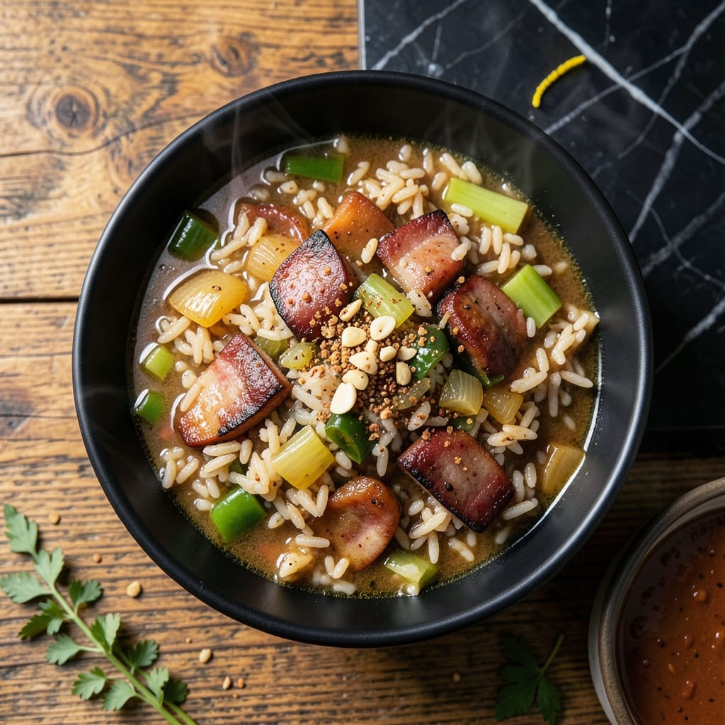Dirty Rice Soup Recipe: Cajun-Spiced One-Pot Heartiness