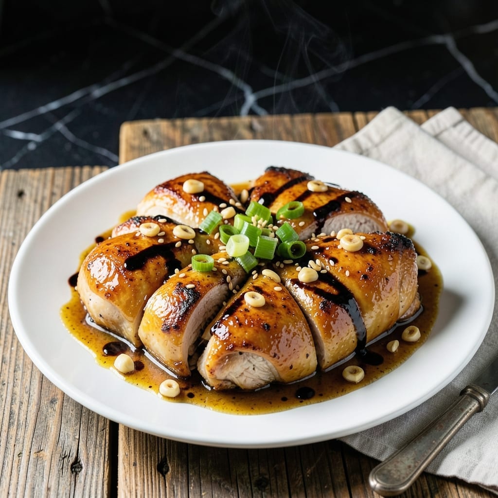Sweet Garlic Chicken Recipe: Sticky Glaze With Caramelized Edges