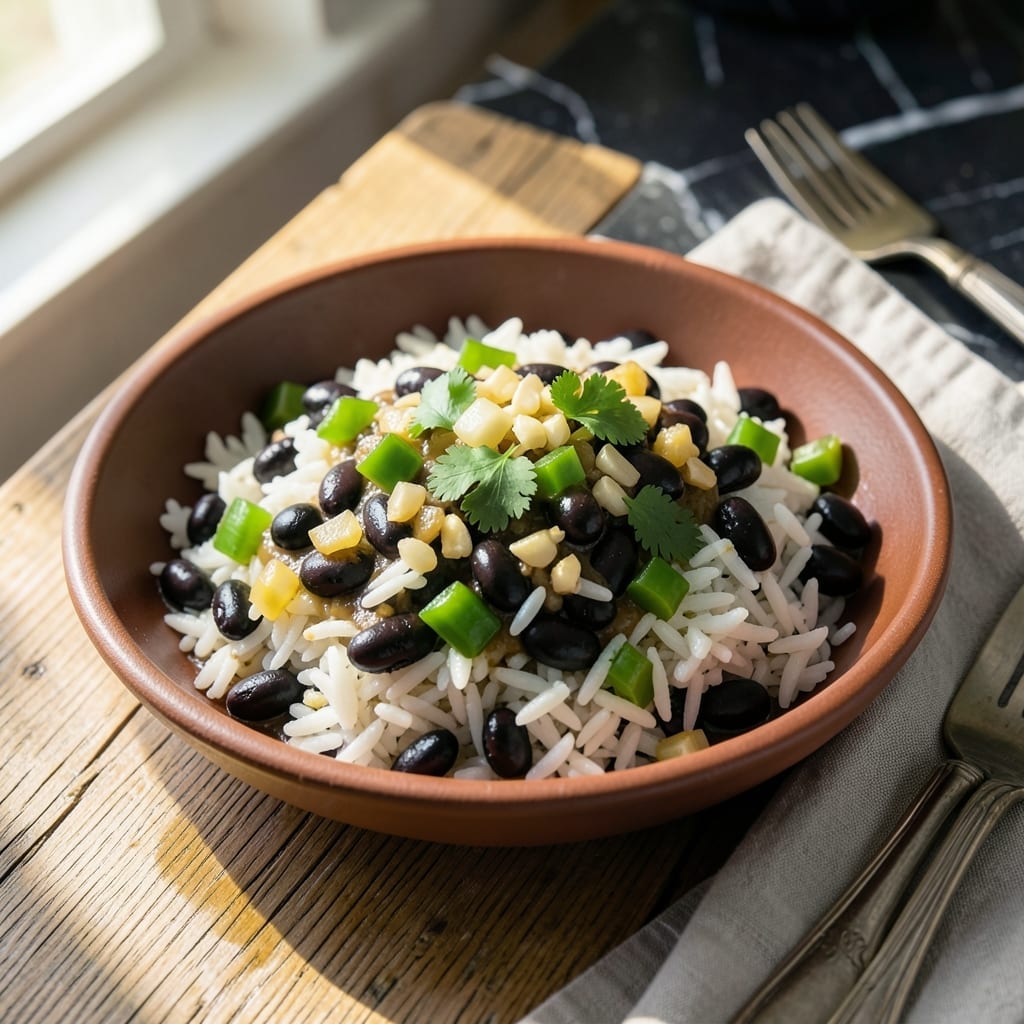 Cuban Rice and Beans Recipe: Authentic Sofrito-Infused Flavor