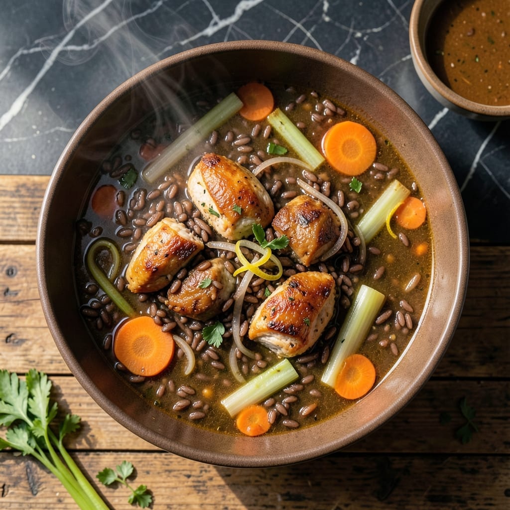 Pheasant Wild Rice Soup Recipe Crock Pot: Slow-Cooked Rustic Heartiness