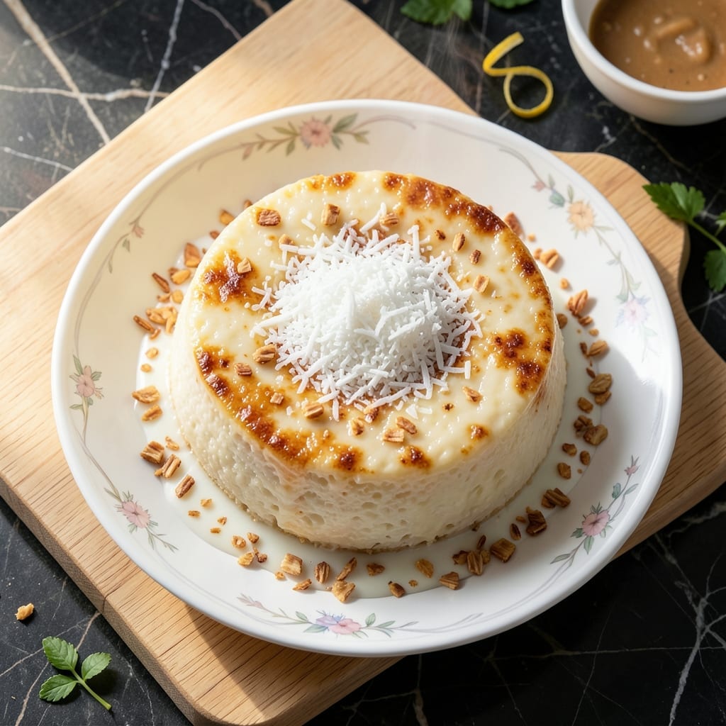 Coconut Rice Cake Recipe: Chewy Sweetness With Tropical Flavor Coconut Rice Cake Recipe: Chewy Sweetness With Tropical Flavor