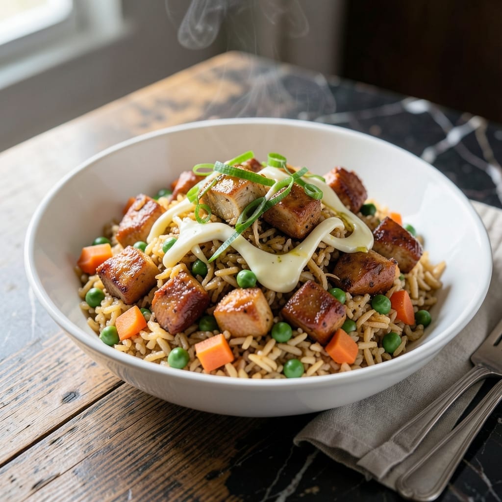 Chicken Fried Rice Recipe With Rotisserie Chicken: Savory One-Pan Meal in Minutes