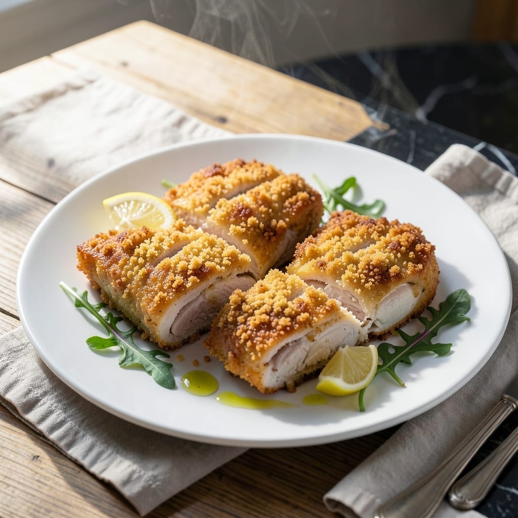 Chicken Milanese Recipe: Crispy Breaded Cutlets With Lemon Caper Sauce