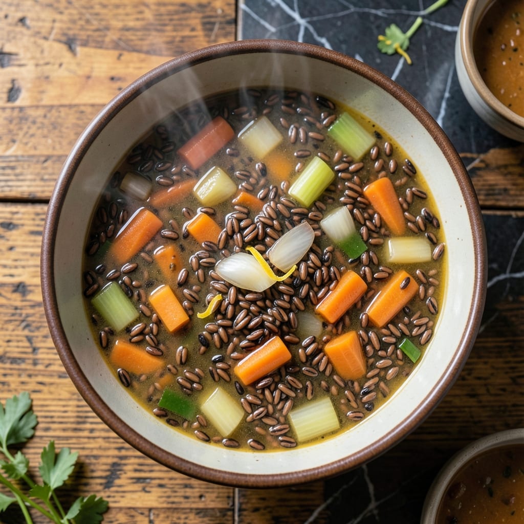 Gluten Free Wild Rice Soup Recipe: Earthy Grains in a Velvety Broth Gluten Free Wild Rice Soup Recipe: Earthy Grains in a Velvety Broth