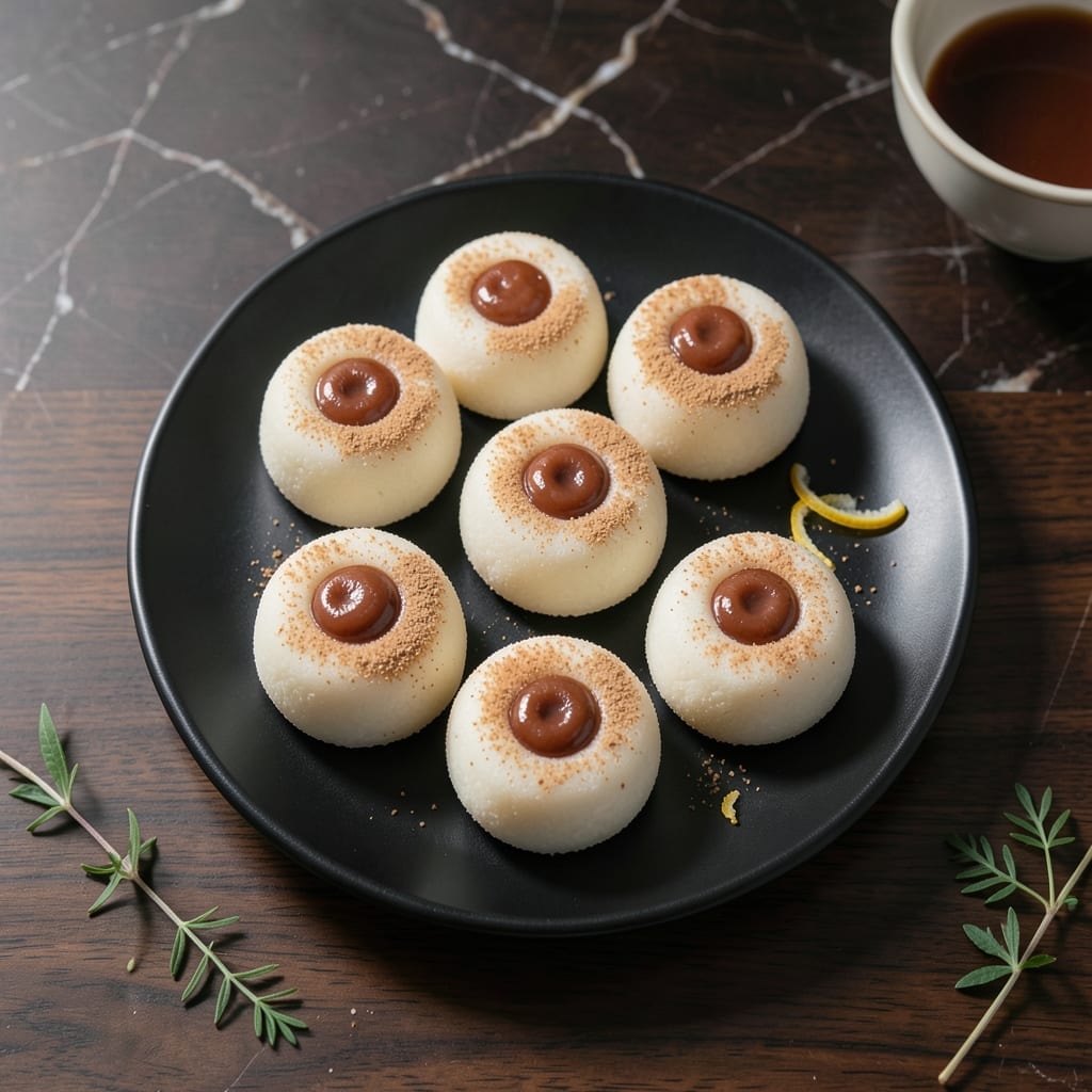 Japanese Sticky Rice Balls Recipe: Chewy Pillows With Sweet Fillings