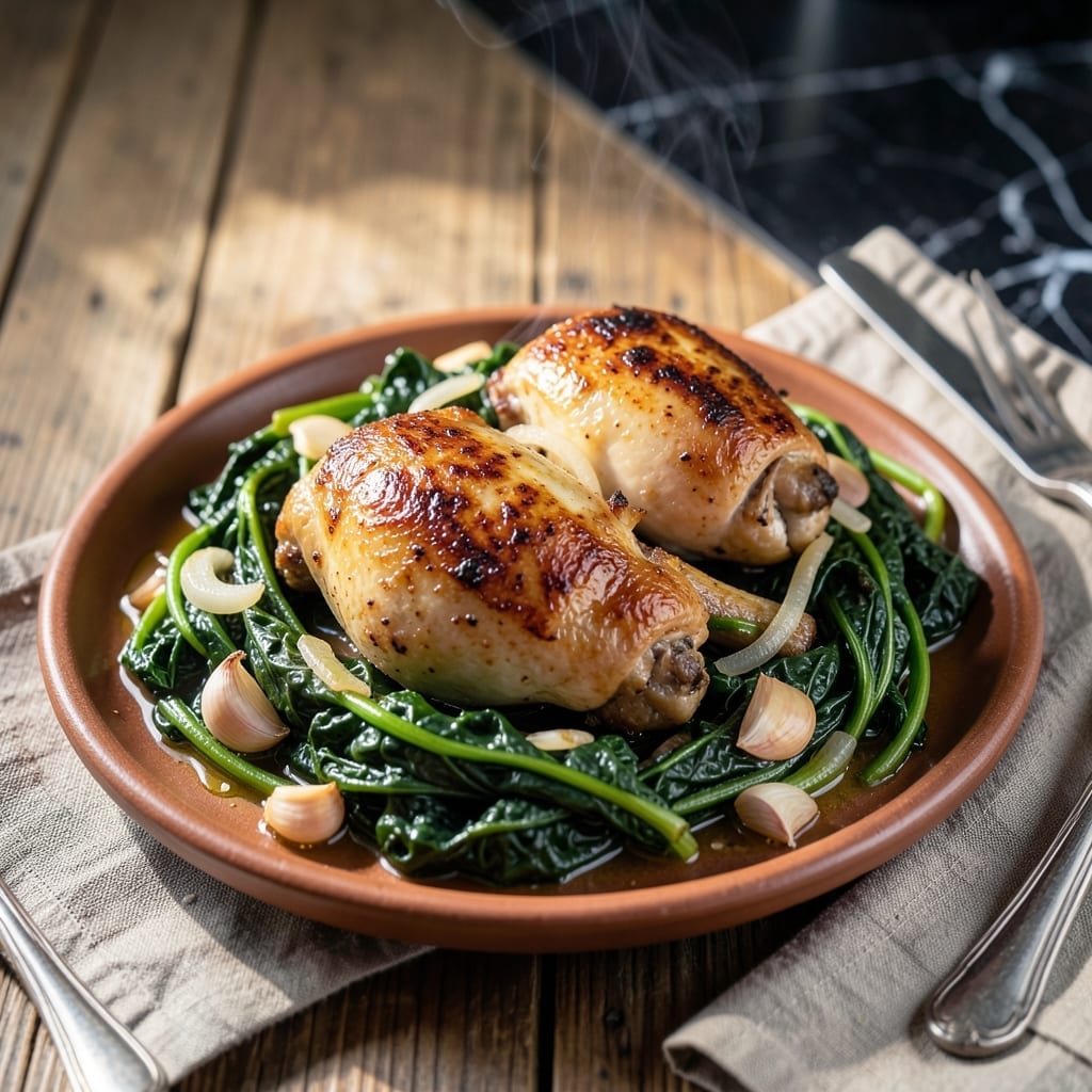 Chicken and Collard Greens Recipe: Southern-Style One-Pot Meal