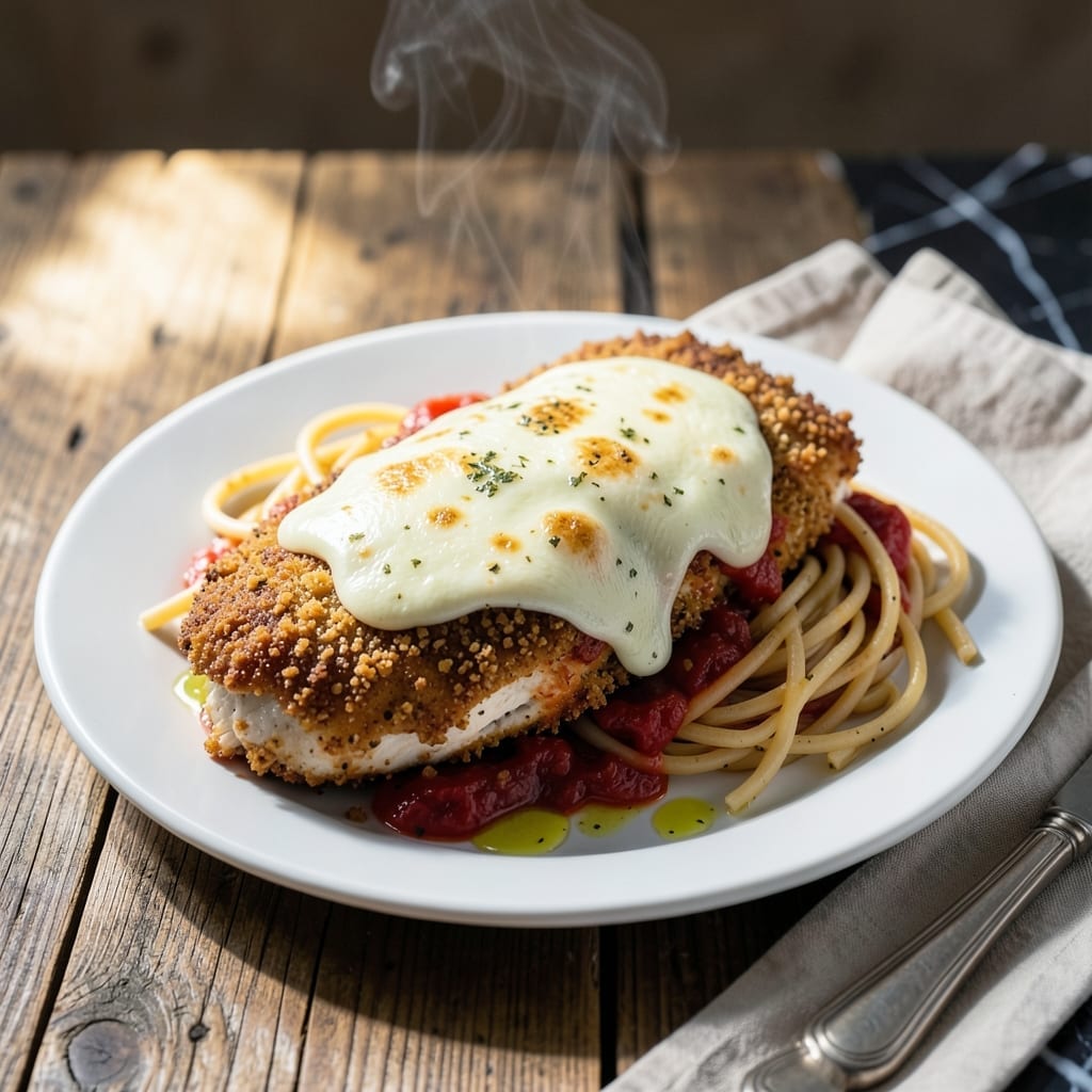 WW Chicken Parmesan Recipe: Lightened-Up Comfort With Melty Cheese