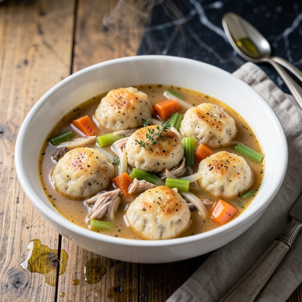 Homemade Chicken Dumpling Recipe: Fluffy Pillows in Savory Broth Homemade Chicken Dumpling Recipe: Fluffy Pillows in Savory Broth