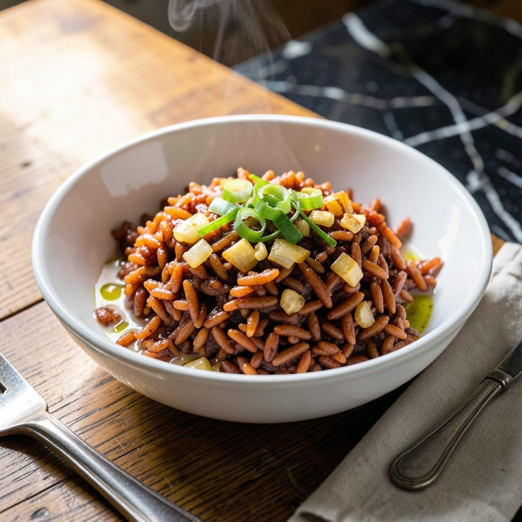 Guam Red Rice Recipe in Rice Cooker: Island Spice With Hands-Free Ease Guam Red Rice Recipe in Rice Cooker: Island Spice With Hands-Free Ease
