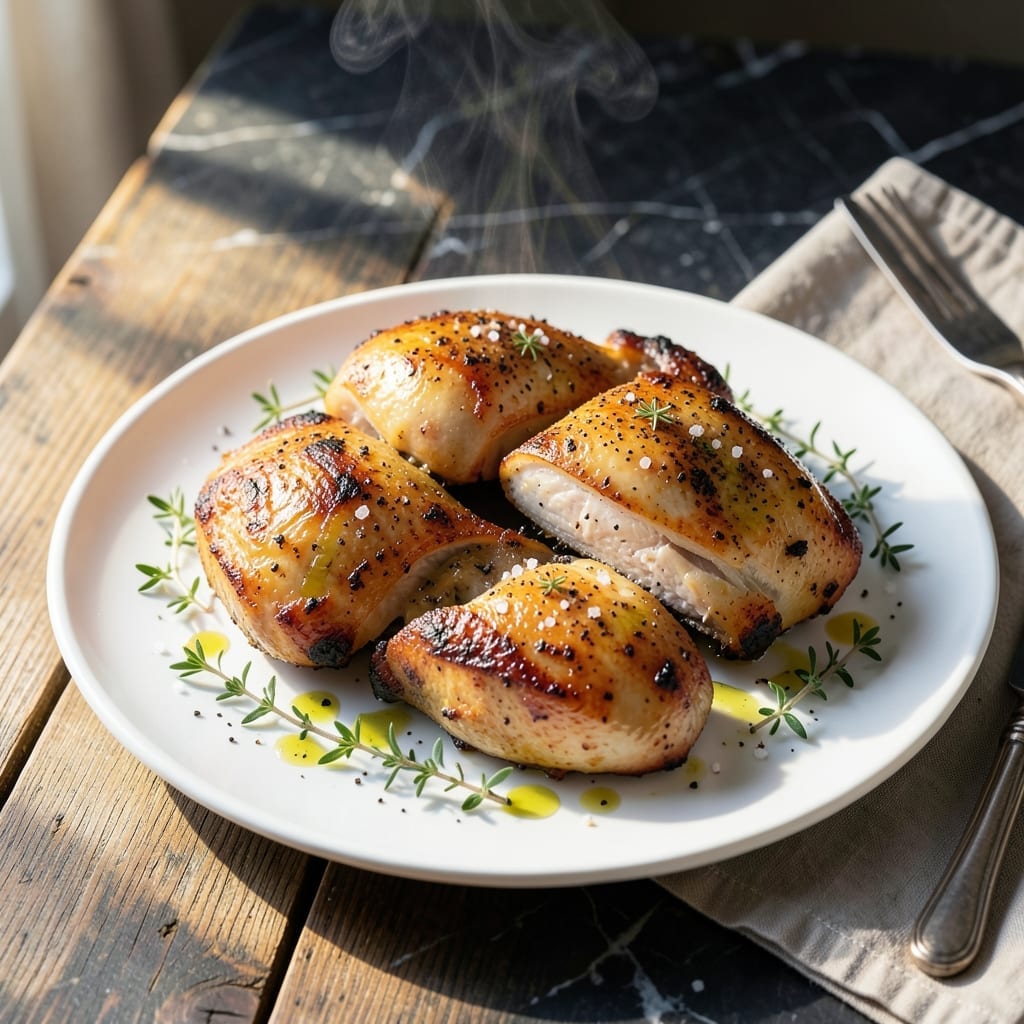 Broiled Chicken Recipe: Golden Crust With Juicy Bites