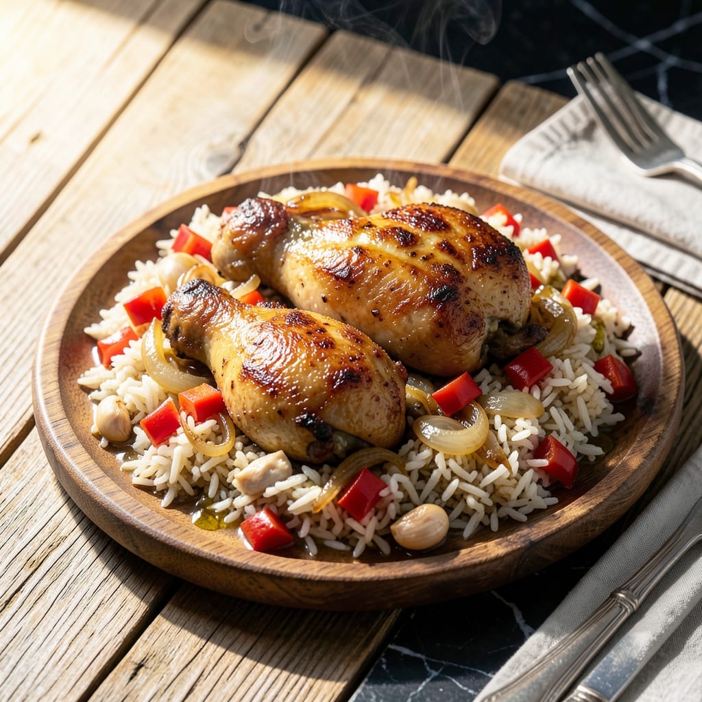 Latin Chicken and Rice Recipe: One-Pot Spiced Perfection Latin Chicken and Rice Recipe: One-Pot Spiced Perfection