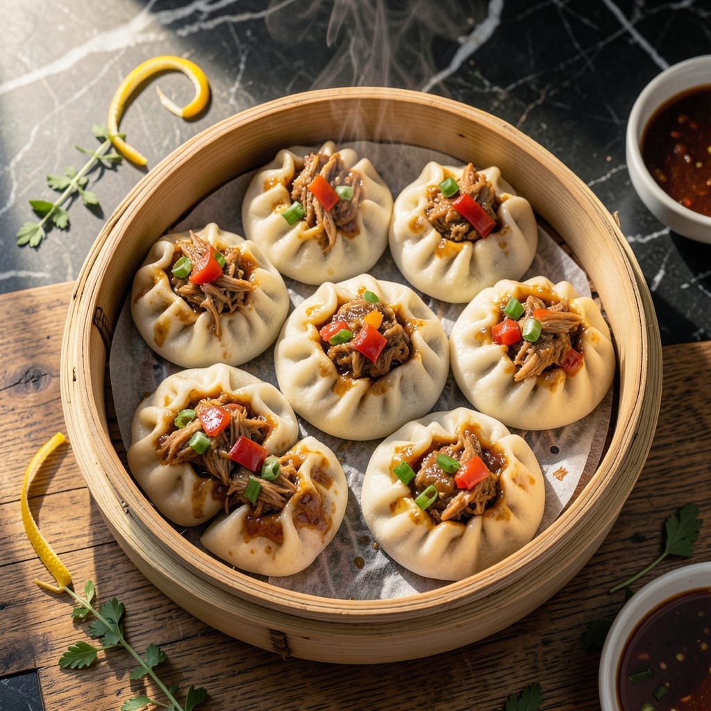 Chicken Siopao Recipe: Steamed Bun Filling With Juicy Chicken and Sweet Sauce