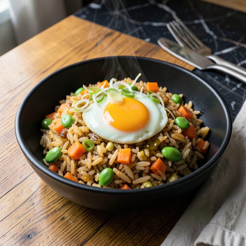 Fuji Grill Fried Rice Recipe: Wok-Seared Umami with Fresh Garden Veggies