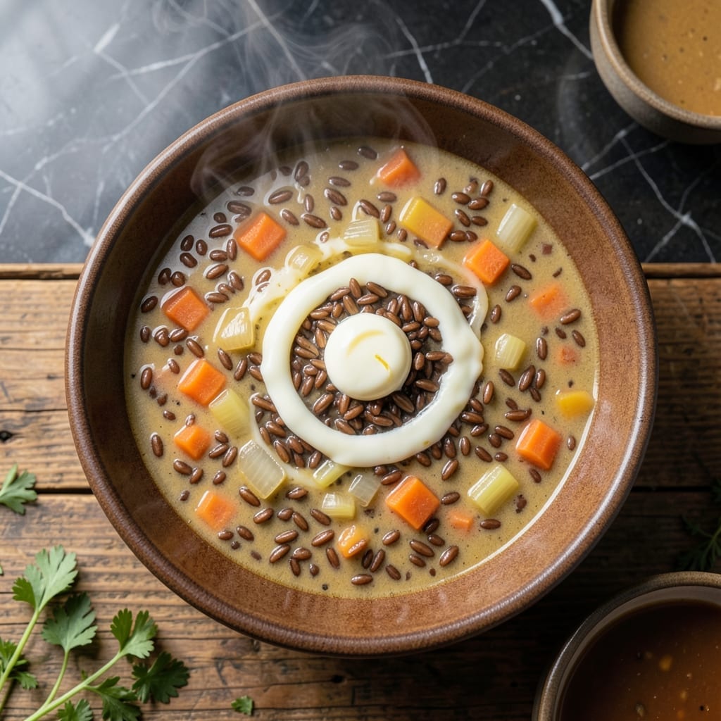 MN Wild Rice Soup Recipe: Earthy Minnesota Tradition in a Bowl