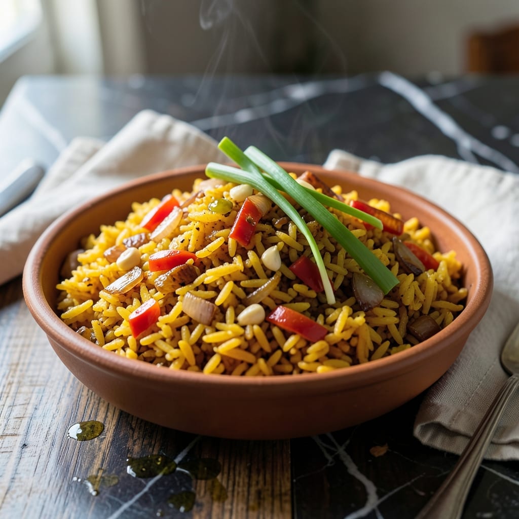 Haitian Yellow Rice Recipe: Fragrant Turmeric-Infused Caribbean Staple
