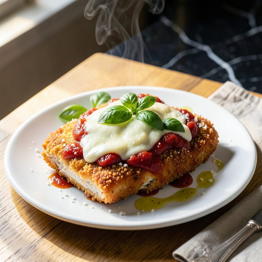Quick Chicken Parm Recipe: Crispy Cutlets With Melty Cheese Quick Chicken Parm Recipe: Crispy Cutlets With Melty Cheese