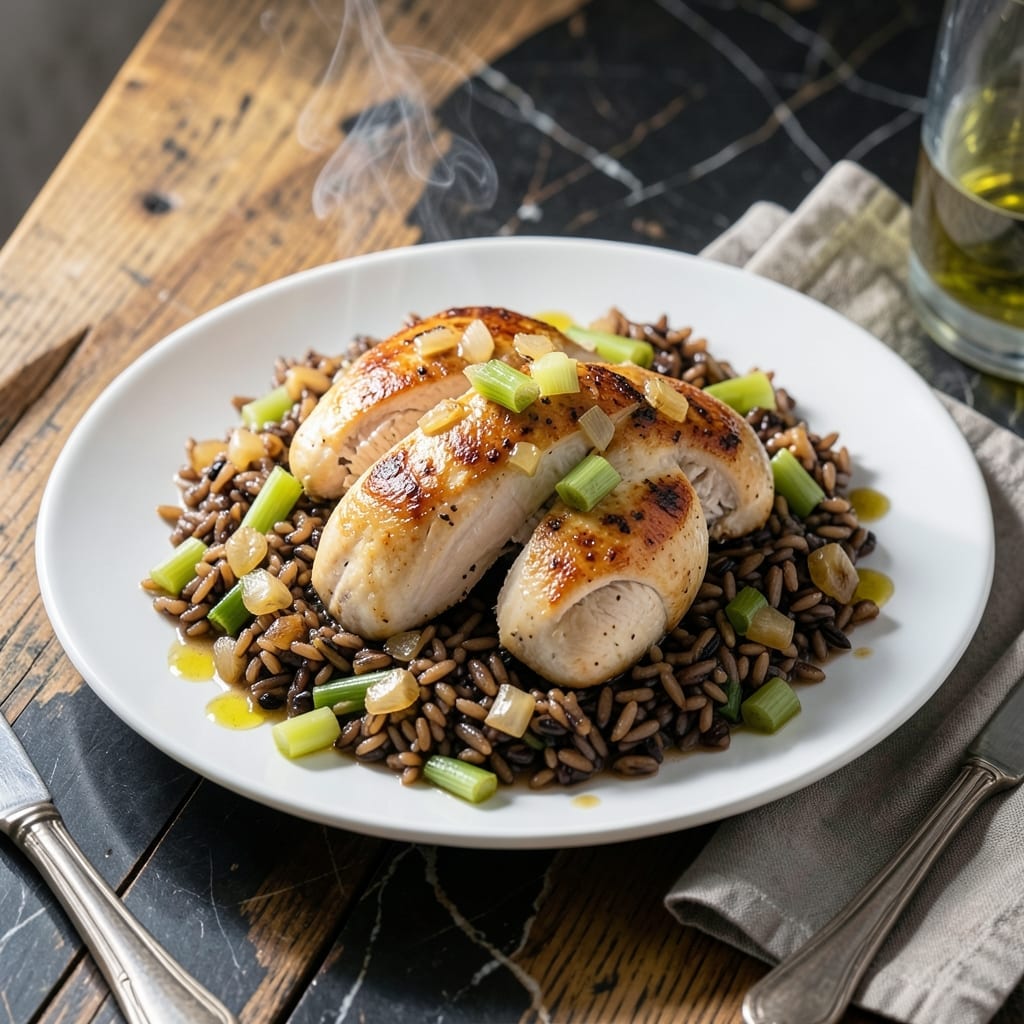Chicken and Wild Rice Slow Cooker Recipe: Hands-Off Hearty Meal Chicken and Wild Rice Slow Cooker Recipe: Hands-Off Hearty Meal