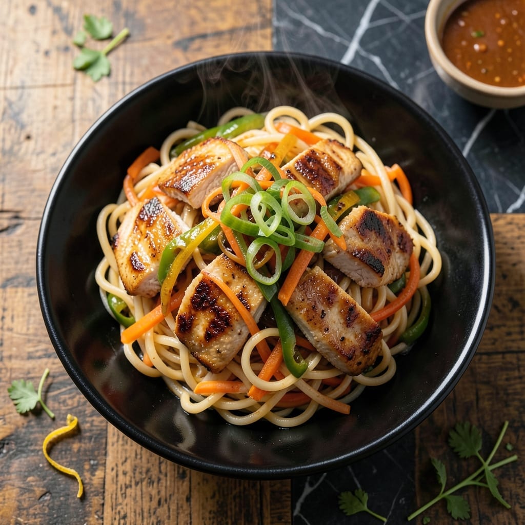 Authentic Chicken Lo Mein Recipe: Street Food Flavors in Your Kitchen Authentic Chicken Lo Mein Recipe: Street Food Flavors in Your Kitchen