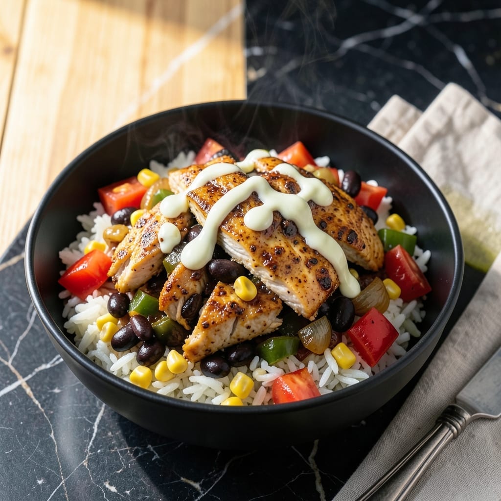 Chicken Taco Rice Crockpot Recipe: Hands-Off Fiesta in a Bowl