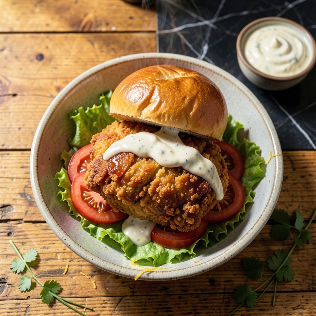 Fried Chicken Sandwich Recipe: Crispy Buttermilk-Brined Perfection
