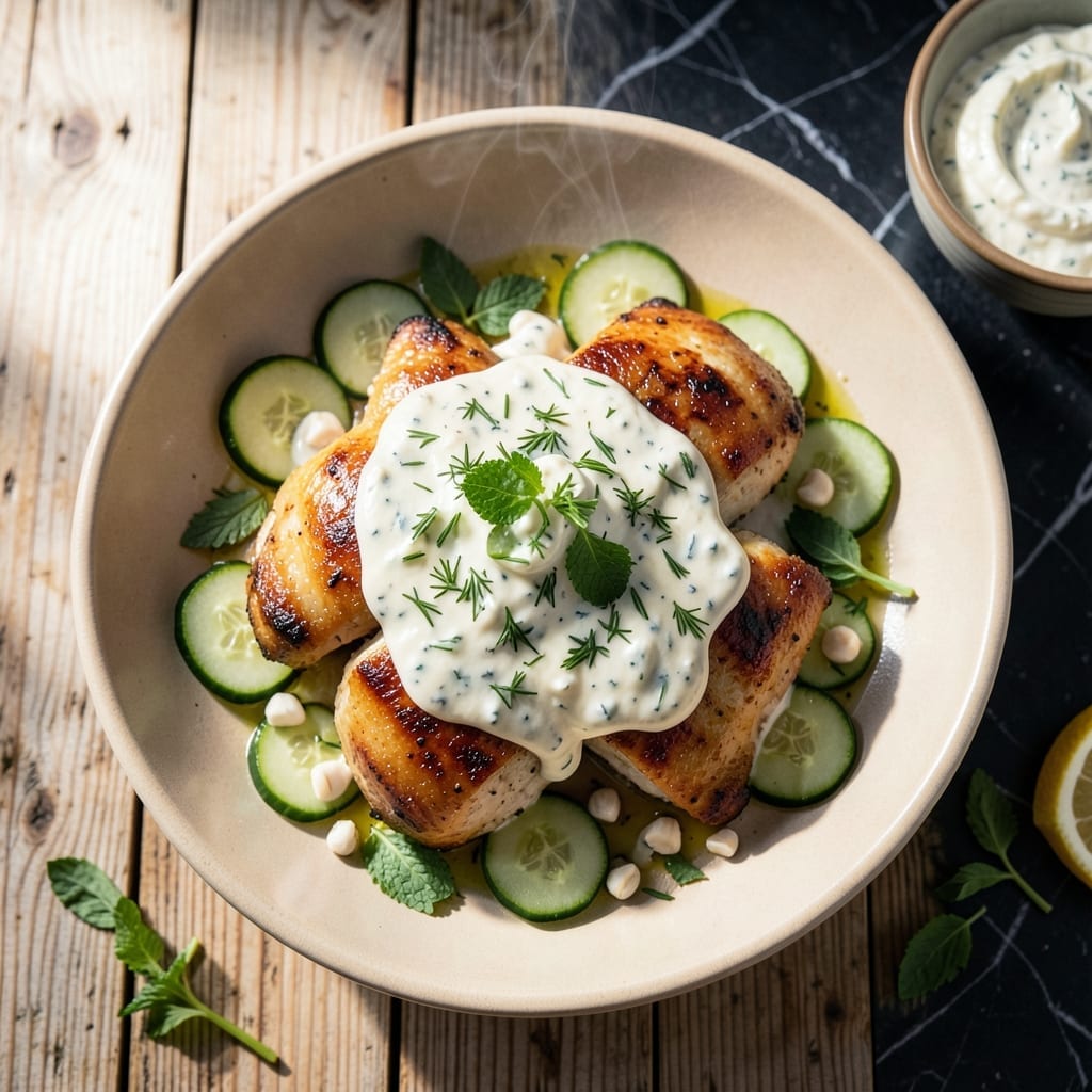 Tzatziki Marinated Chicken Recipe: Mediterranean Grill Mastery Tzatziki Marinated Chicken Recipe: Mediterranean Grill Mastery