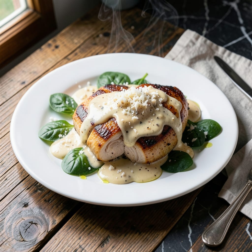 Creamy Chicken Florentine Recipe: Spinach and Parmesan Elegance Creamy Chicken Florentine Recipe: Spinach and Parmesan Elegance