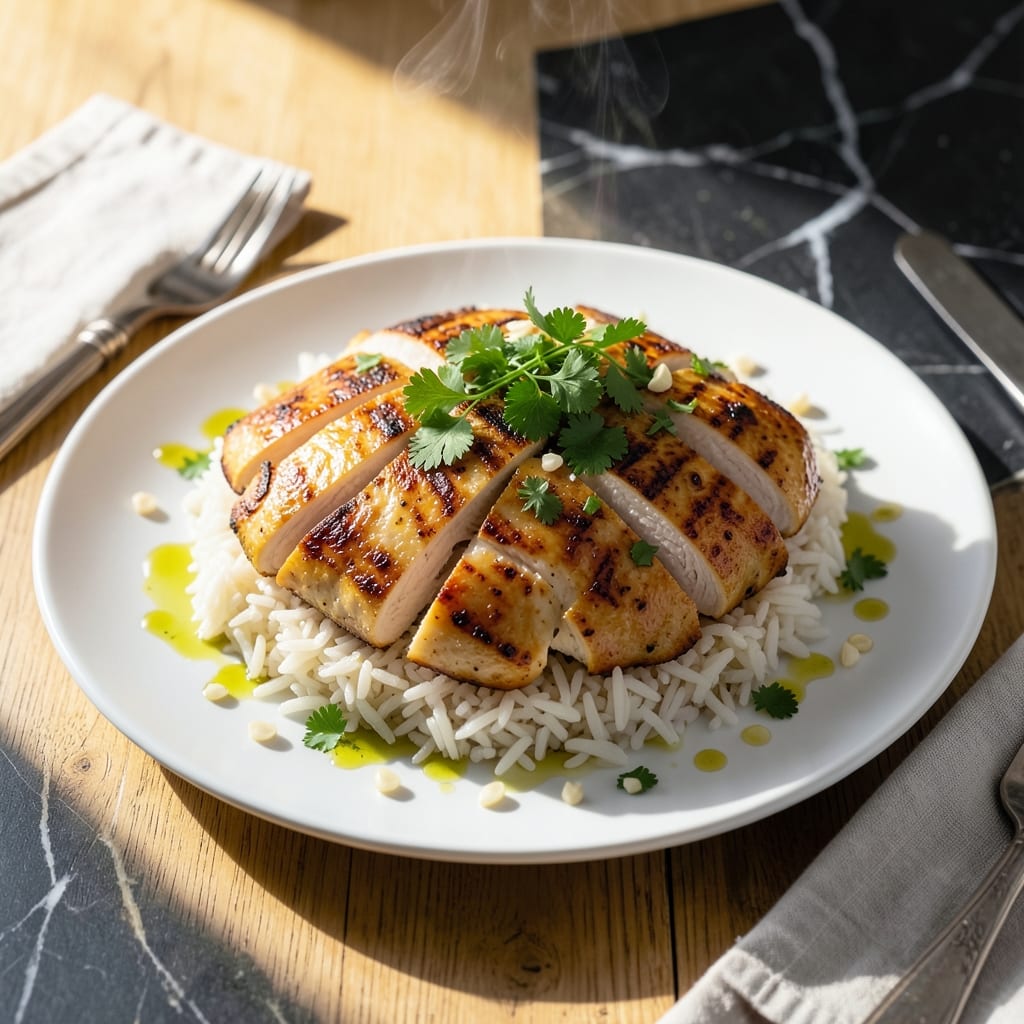 Healthy Chicken Over Rice Recipe: Protein-Packed Bowl With Fresh Herbs