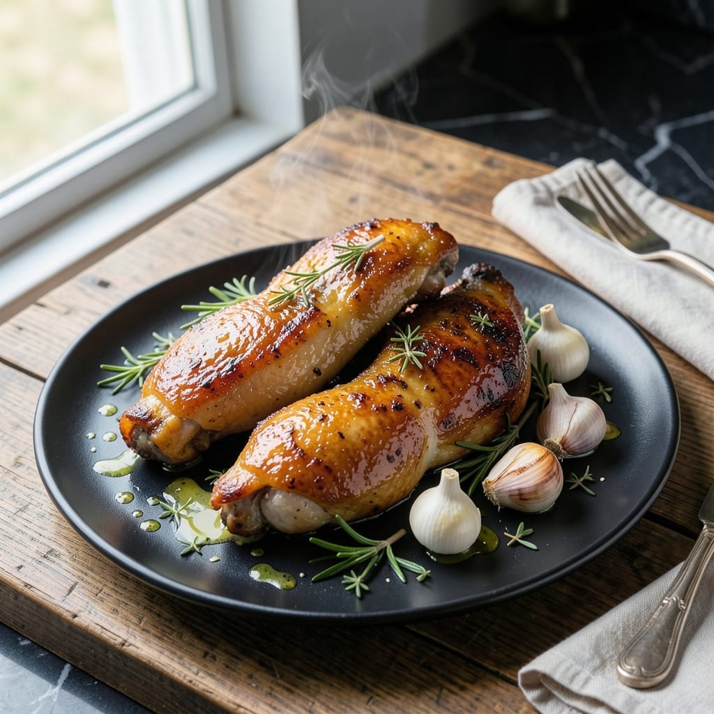 Best Chicken Thigh Recipe Ever: Garlic Butter Basted to Golden Perfection