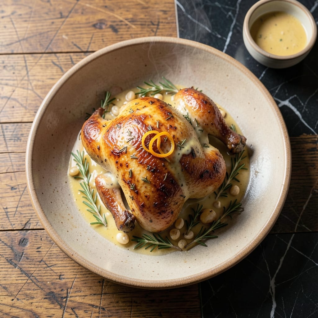 Bresse Chicken Recipe: French Farmhouse Elegance With Herb Butter Bresse Chicken Recipe: French Farmhouse Elegance With Herb Butter